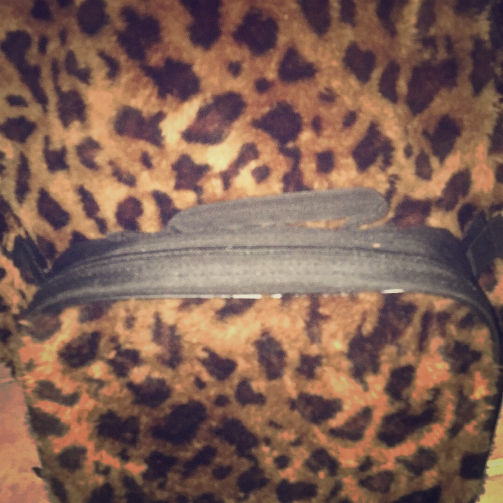 Cost me a bag leopard with carry-on